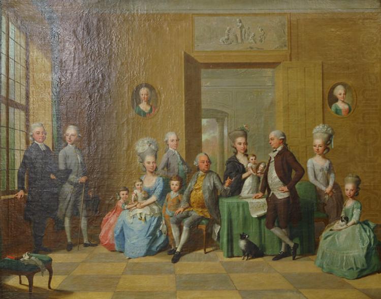 The Souchay Family, johann tischbein